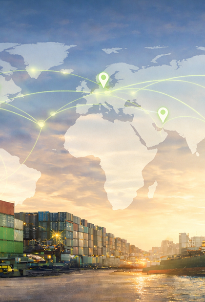 Global partnerships map